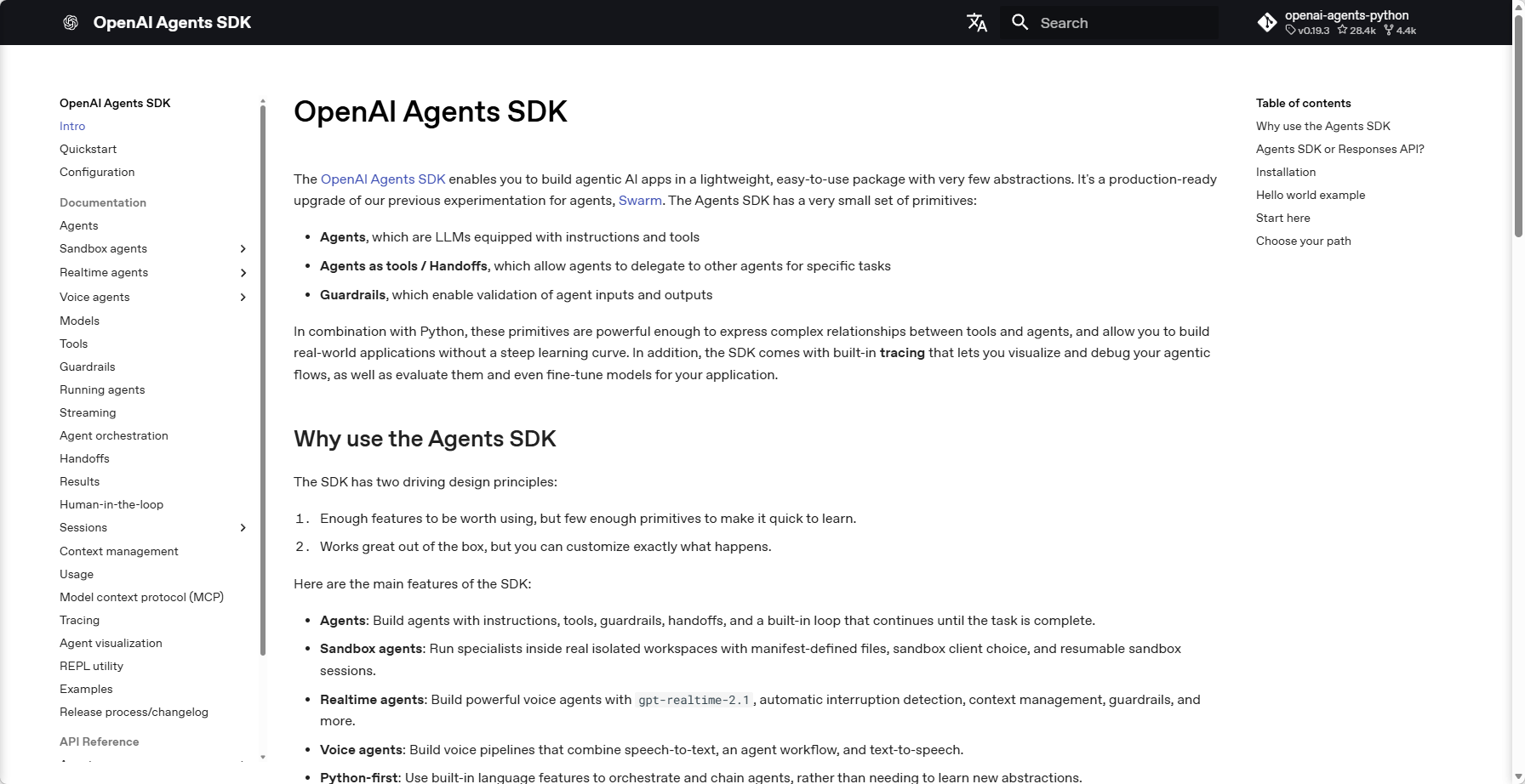 OpenAI Agents SDK