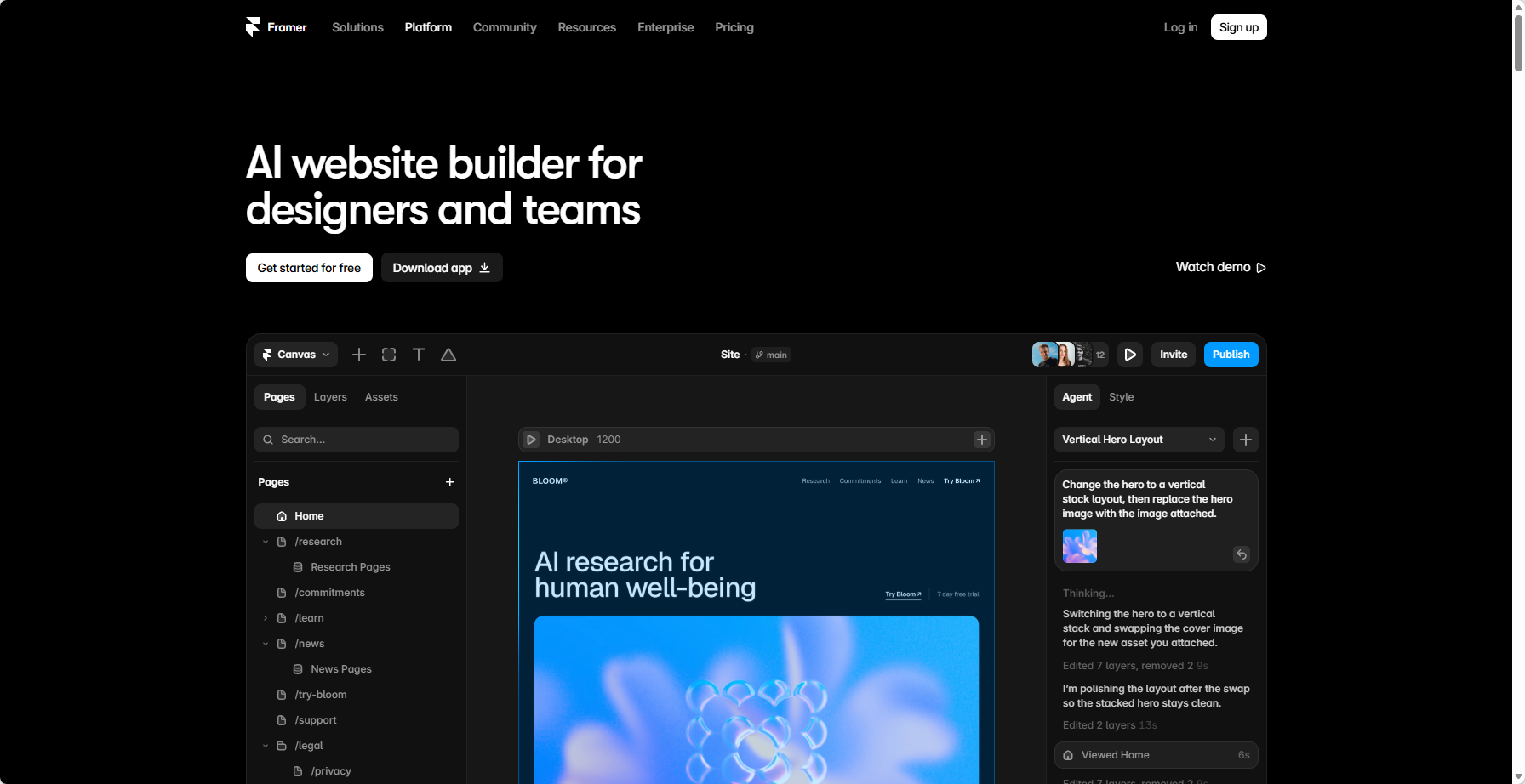 Framer AI
