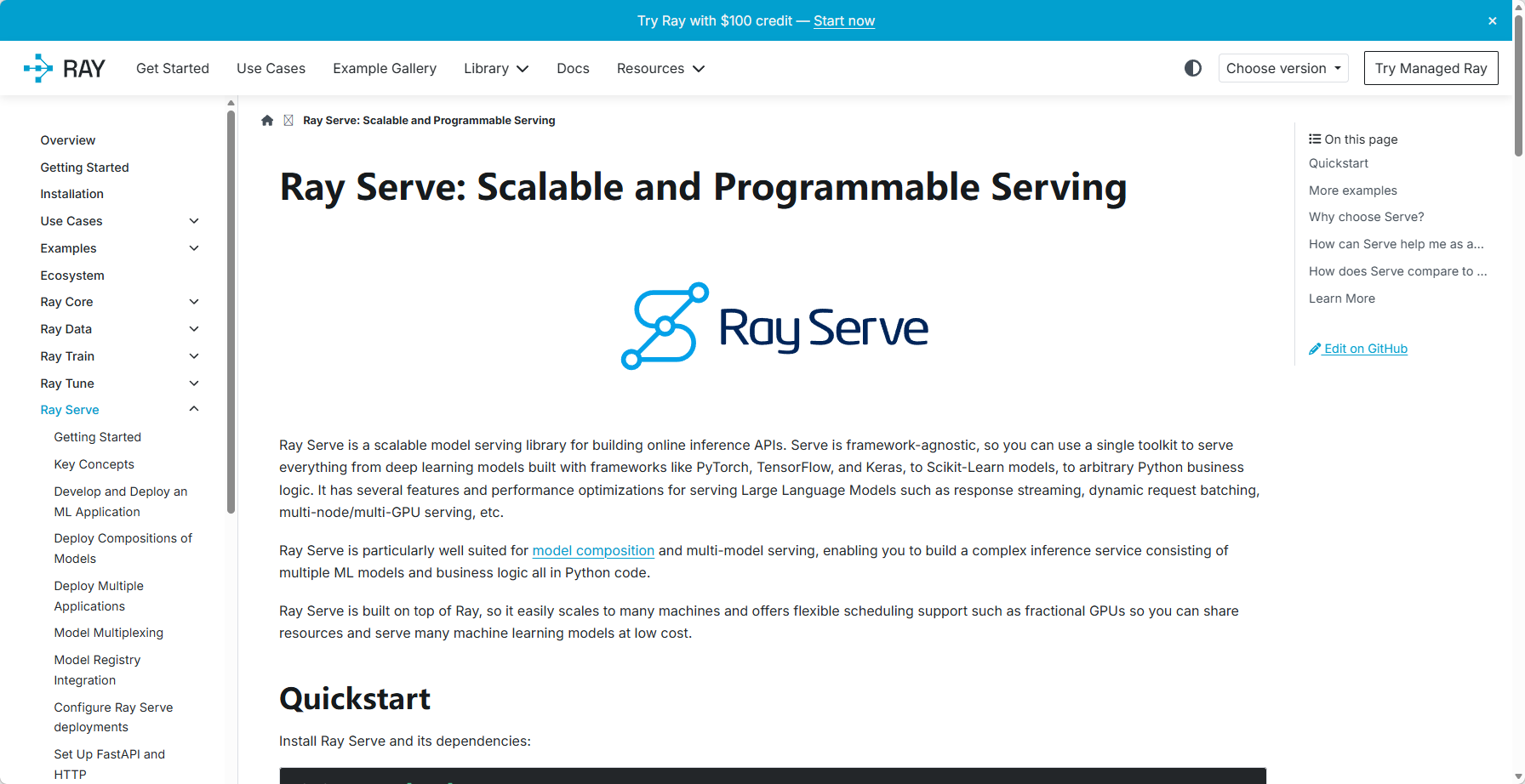 Ray Serve