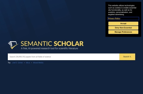 Semantic Scholar