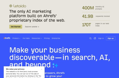 Ahrefs Brand Radar